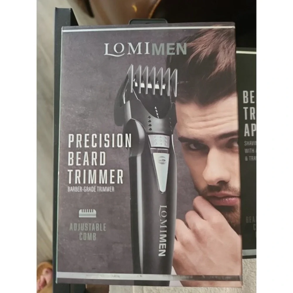 Lomimen precision beard‎ trimmer, Beard Trimming Apron, 3-N-1 Pedicure Pod NEW